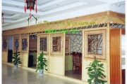 Thi công dựng nhà tre tại khu nhà hàng ăn và cafe tại Vĩnh Tuy